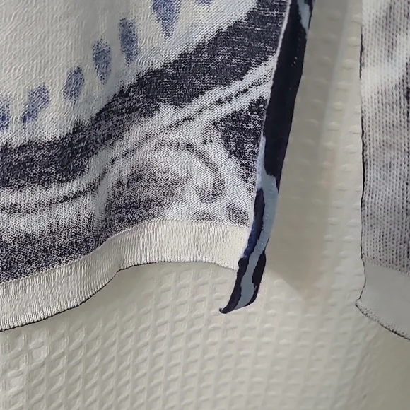 CHICO'S PAISLEY LIGHT WEIGHT CARDIGAN - Picture 3 of 6